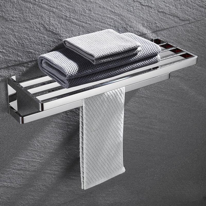 OIMG 304 Stainless Steel Bathroom Towel Rack Set