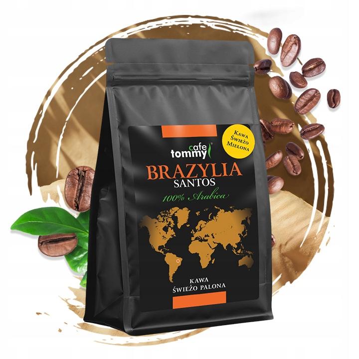 Kawa mielona brazylia santos 500g 100% arabica świeżo palona