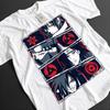 Naruto Summer New Uchiha Bloodline Anime Printed Tshirt Unisexs Cotton Neutral Casual Family Set Short Sleeve Tshirt Top