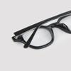 Alloaiweeo [Essential] Al5503 0909G Essential Square Black Eyeglass Frame Blue Light Blocking Lens Selection