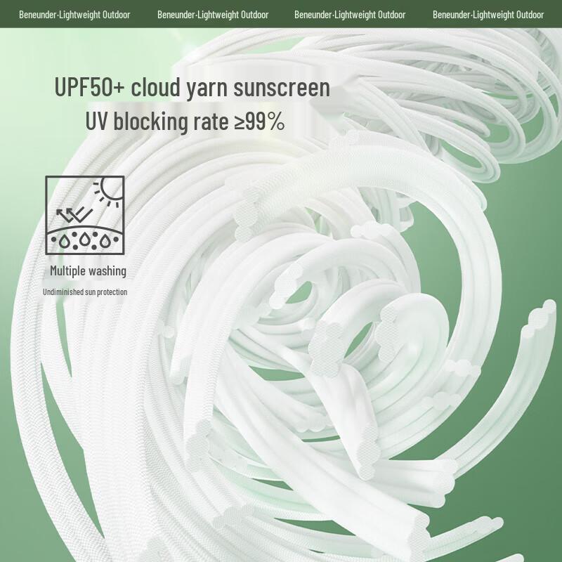 Beneunder Women's Full-Face UV Protection Cooling Neck Mask