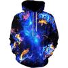 2026 Nuova Felpa Unisex con Stampa 3D Fantasia Brillante Fresca Felpa Casual Felpa alla Moda Fresca per l'Uso Quotidiano Y2k Abbigliamento Uomo