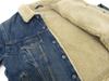 POLO RALPH LAUREN Denim Jacket with Patch and Fleece Size Blue Men's Detail, M, (Product Code 0101908)