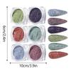 6 Color Nail Powder Set Holographic Glitter Nails Glitter Nail Powders Nails Art Decorations Perfect for Beautiful Nails