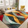 Abstrakter Stil Wohnzimmerteppich Nordische Dekoration Sofa Ins Farbe Teppiche für Schlafzimmer Nachttisch Große Größe Moderne Dekoration Bodenmatte für Zuhause