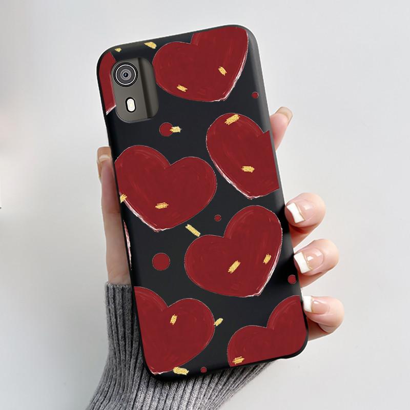 Cute Case For Nokia C02 (TA-1522) / C2 2nd Edition Funda Capa Printing Shell Protective Cover Soft Silicone Cartoon Phone Casing