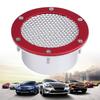 Uniwersalna kratka wlotu powietrza do zderzaka samochodowego. Zderzak wlotu zderzaka do wlotu zimnego powietrza (Czerwony)