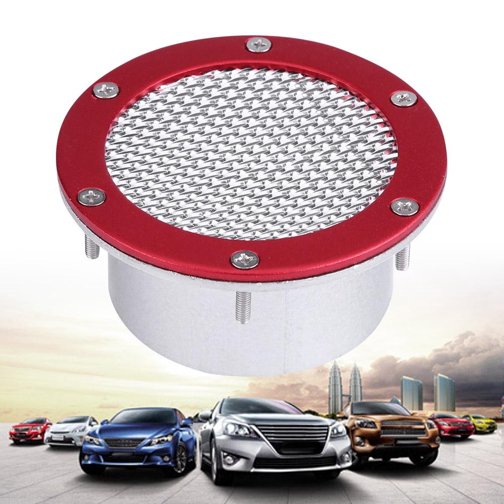 Uniwersalna kratka wlotu powietrza do zderzaka samochodowego. Zderzak wlotu zderzaka do wlotu zimnego powietrza (Czerwony)