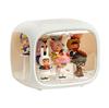 Collection Figure Display Doll X 16 X Tabletop Display Toy Display Case, Case, Box, Case, Stain-Resistant, 24.5 19.3 Cm, Box, Storage, Cosmetics,