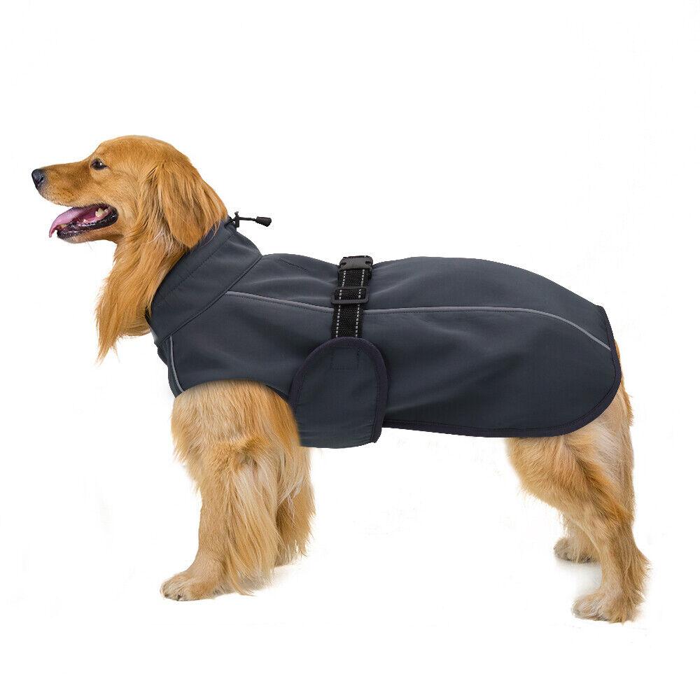 Durable Reflective Multifunctional Pet Warm Coat Thickened Clothes Puppy Wadded Jacket Dog Vest