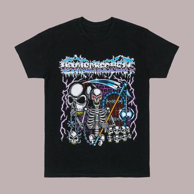 NEW GATECREEPER Band Short Sleeve Cotton Black T Shirt For Men EN728 Unisex T-Shirt