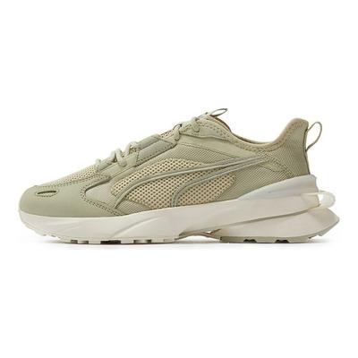 Pwrframe Op-1 Lth Lightweight Comfortable Low-Top Casual Shoes Unisex Sneaker Moss-Green 384032-02