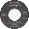 7inch Record LYNN WHITE - Don't Let Success (Turn Our Love Ar WAYLO3006A Waylo 1986 US Soul/Funk Used