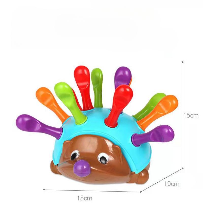 Learning Resources The Fine Motor Hedgehog - Toddler Learning Toys, Fine Motor and Sensory Toys for Kids Ages 18+ Months, Montessori Toys