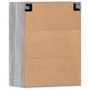 Wall Cabinets 2 pcs Grey Sonoma Wood Based Material