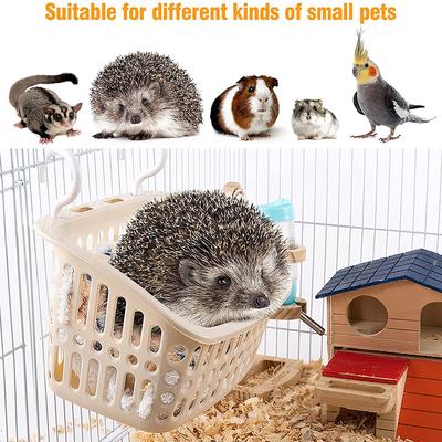 Pet Hanging Bed Hammock Habitats Cage Accessories For Parrot Hamster Guinea Pig (without Cushion)