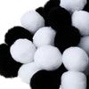 Balls - 30pcs Pompoms for Arts Craft DIY Projects Key Toys Christmas Wedding Party Home Decor