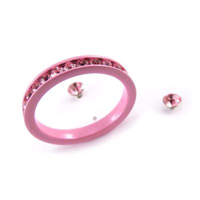 [J2299] - Pale Pink 'Sissi' Earrings and Ring