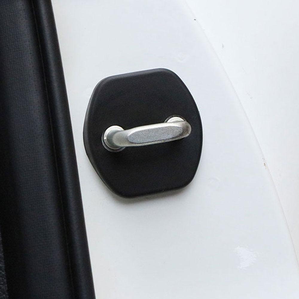 ABS Car Door Lock Cover Door Stopper Case for Toyota Yaris Highlander Prado Prius Corolla Camry Rav4 Reiz Vois Accessories