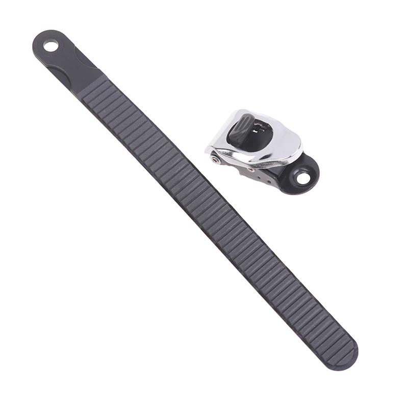 Adjustable Ski Strap Binding Attachment For Multiple Occasions With Ratchet Tongue Ladder To Secure Shoelaces For Roller Skating