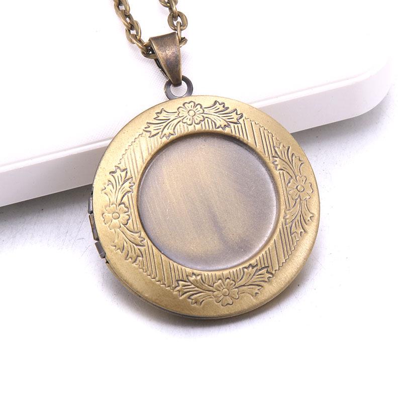 Bronze Foto-Box Anhänger - Familie, Gedenken, Jahrestag Geschenk