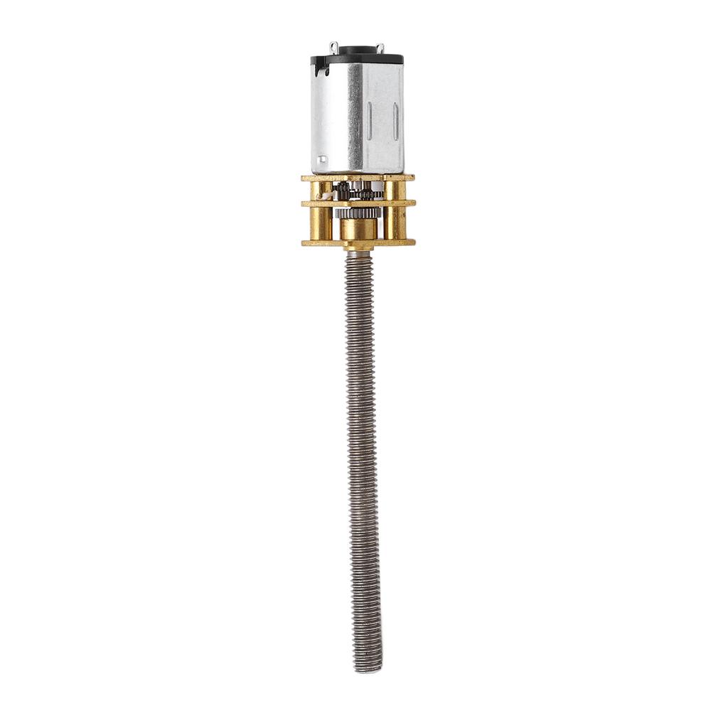 12FN20 DC Speed Reduction Motor 200RPM M4 55mm Shaft High Torsion Low Noise Reduction Geared Motor