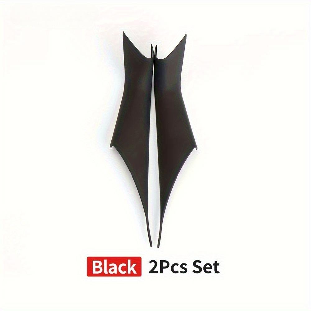 Car Inner Door Pull Handle Panel Pull Trim Covers for BMW 5 Series G30 G38 2018-2020 Matte Black 2pcs Auto Accessories