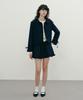 Margarine Fingers Plump Frill Skirt (Navy)