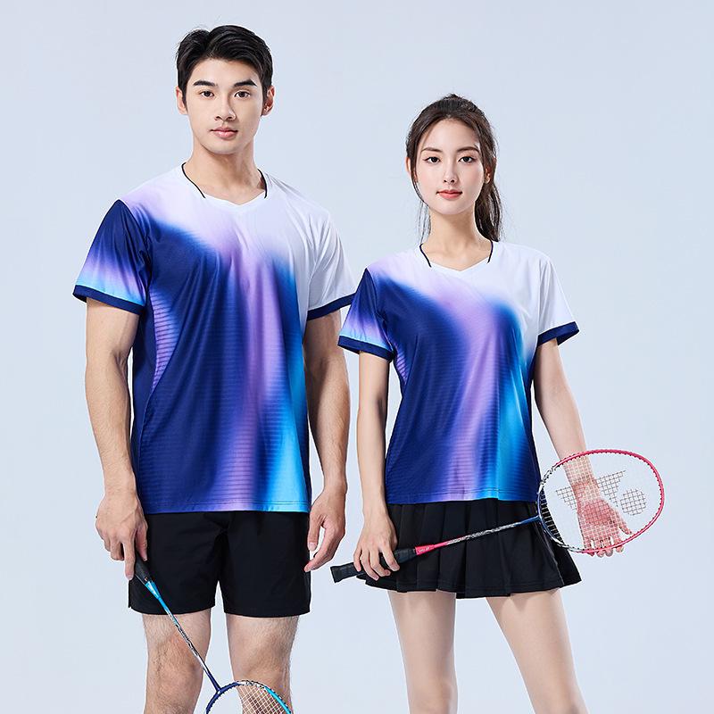 Badminton & Tennis Sports Clothing Set - Quick-Dry & Breathable for Men & Women