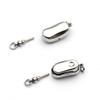 5 piezas Hebilla de Lingote de Acero Inoxidable Broches de Guisante Broches de Presión de Acero de Titanio Hebilla de Pin Pulsera de Perlas Collar Hebilla de Cierre de Seguridad