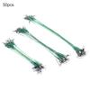 60Pcs Fishing Wire Leaders Heavy Duty with Snap Swivel Stainless Steel Wear Resistance Fishing Trace Line for Fishing
