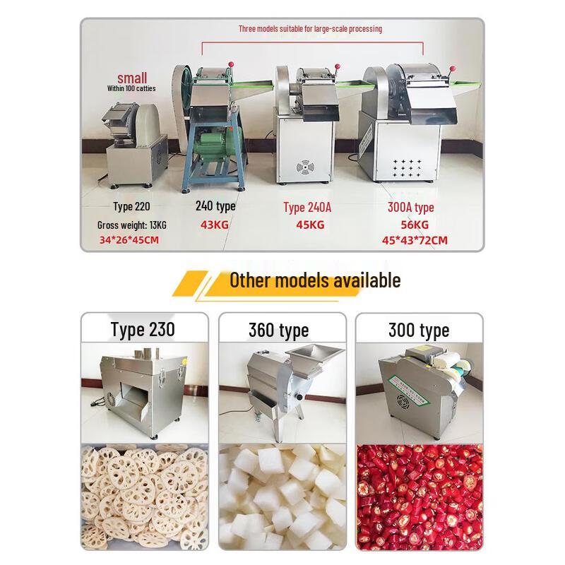 Commercial Electric Potato Shredder and Slicer