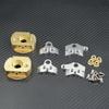 AXSPEED Wheels Hub Rim Axle Brass Counterweight for 1/10 RC Crawler Axial Wraith 90018 90020 90031 90045 90056 90048 90053 RR10