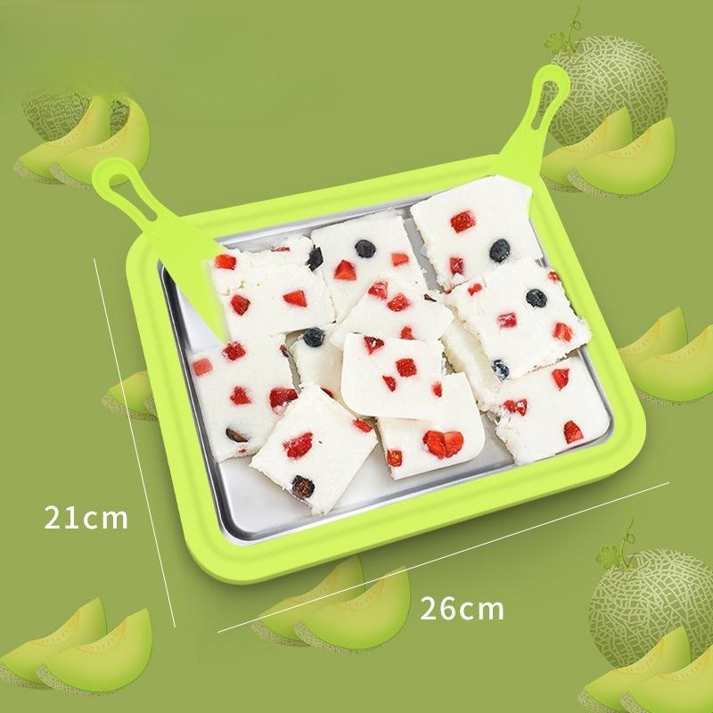 Household Mini Ice Cream Maker Effortless Homemade Ice Cream Frozen Yogurt Desserts, Perfect for Family Kitchen Daily Use
