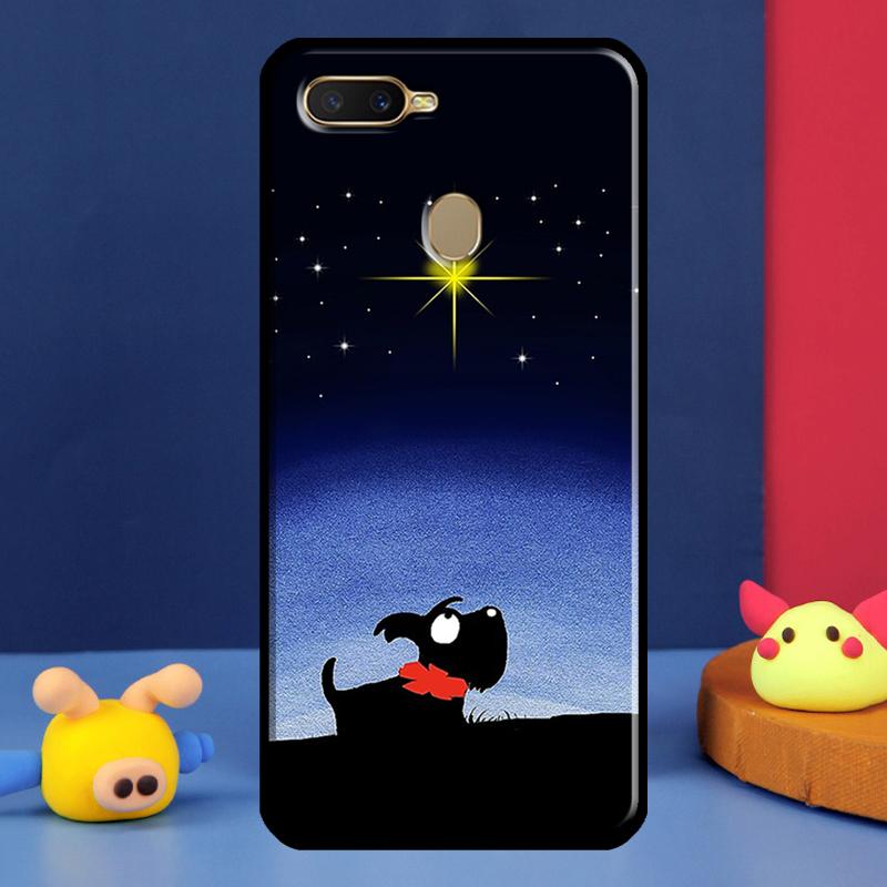 Westie Scottie Scottish Terrier Case For Oppo A16 A76 A96 A58 A78 A98 A5 A9 A91 A15 A17 A77 A52 A72 A74 A94 A54S A57S Cover