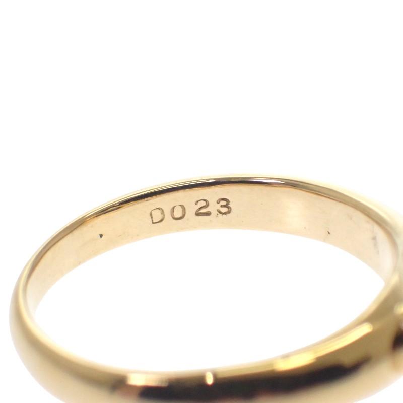 no brand  #13(JP Size) ring K18 yellow gold Women