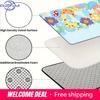 Pokemon Mermaid Style Characters Print Doormat Anti-slip Absorbent Floor Mat for Home Entrance Bedroom Living Room Decor
