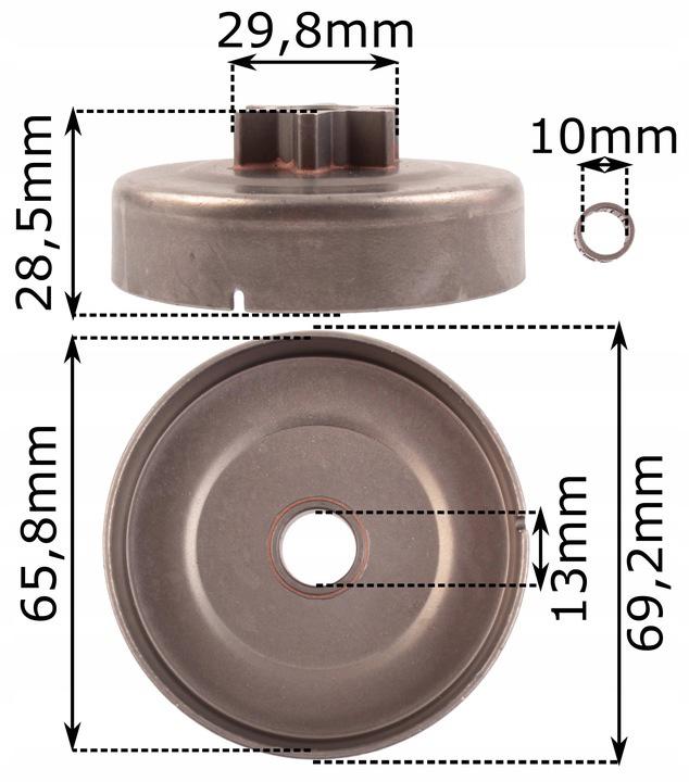 Drum Basket + Clutch For Stihl 017 018 019 021 023 025 Ms170 Ms171 Ms230