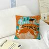 Cartoon Pippi L-longstocking Cute  Maple Design Cushion Cover Happy Autumn Harvest decor Holiday Decorati Pillow Cover