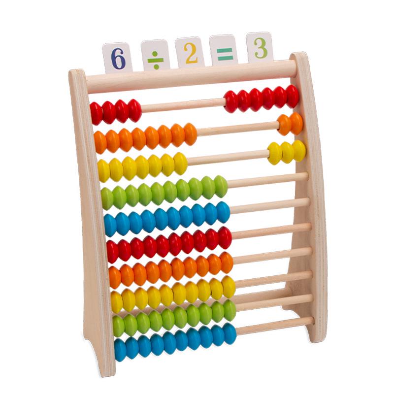 

Деревянные счеты с 10 рядами для математики в раннем детстве – Учебное пособие для сложения и вычитания