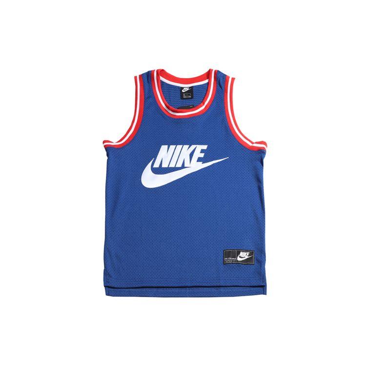 

Nike Sportswear Mesh Basketball Tank Top Men Tops Blue AR9893-438 XS