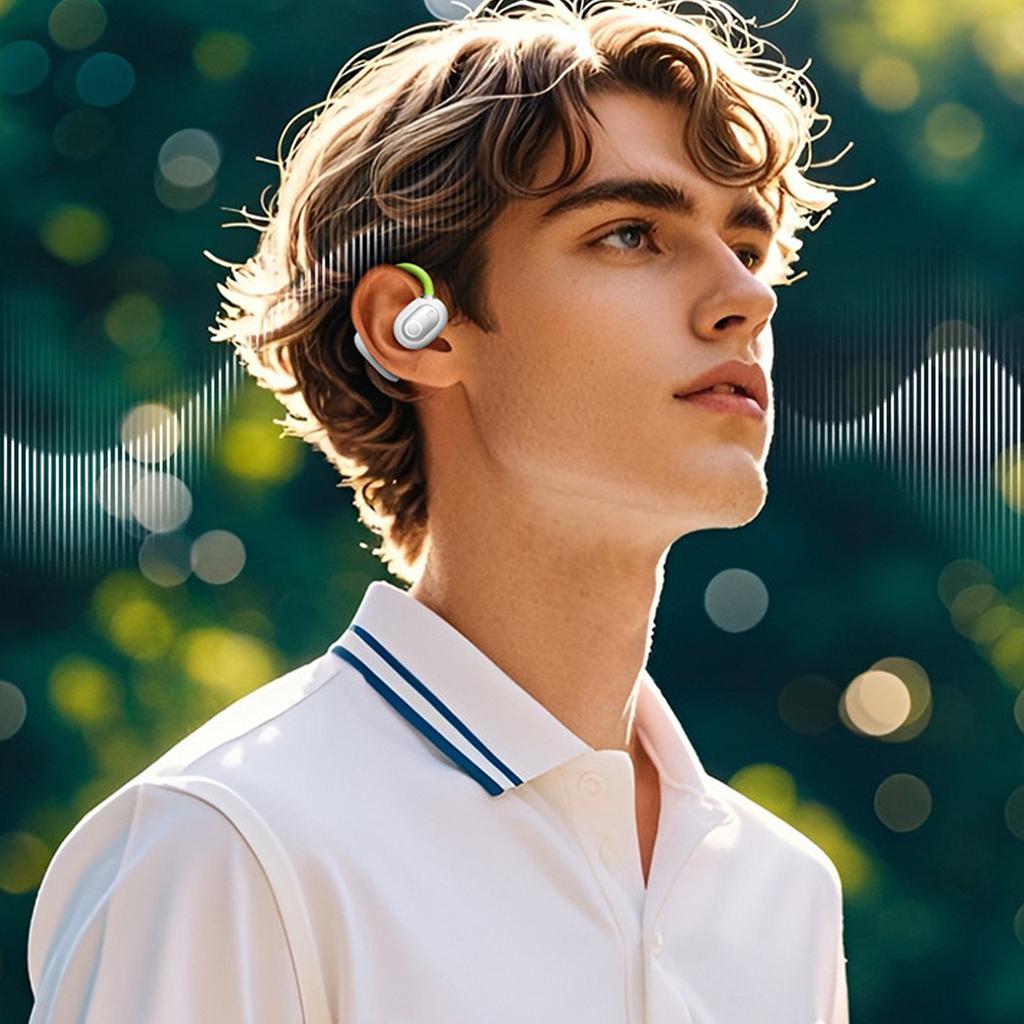 Wireless Earbuds Bluetooth-compatible Headphone Sport Earbuds Earbuds with Earhooks Waterproof Headphone