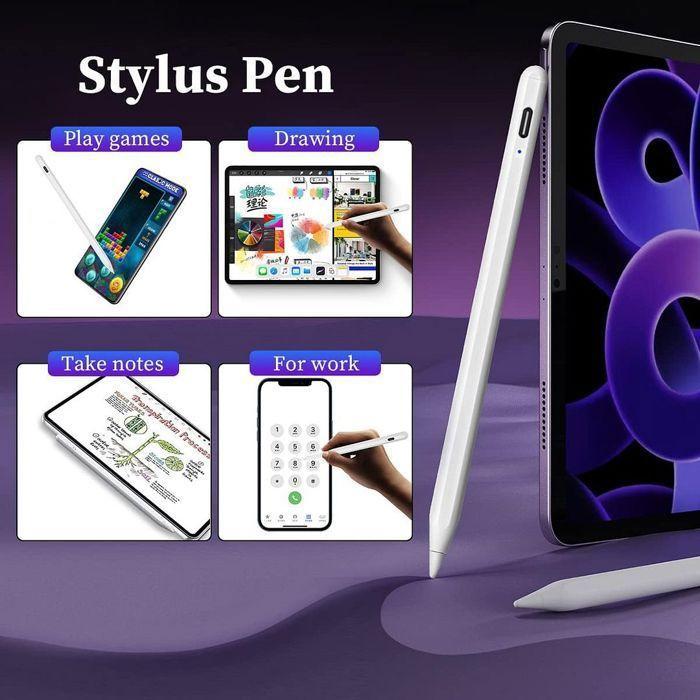 Stylet Tactile - BOOLING - Universel - Compatible Tablettes et Smartphones - Léger - Pointe Fine
