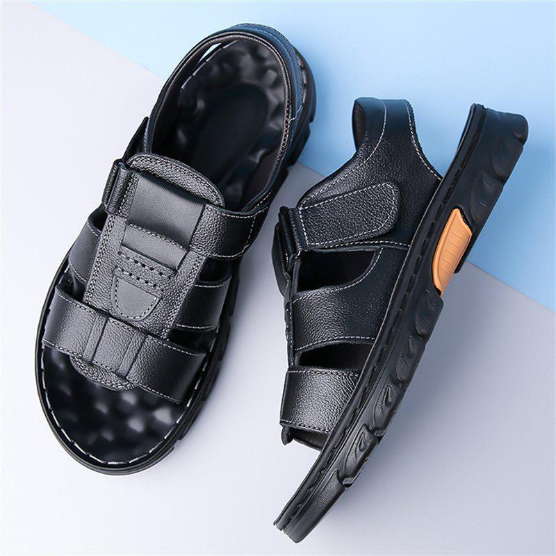 2025 Men's Outdoor Waterproof Non-Slip Sandals for Beach, Driving, and Work - Large Size