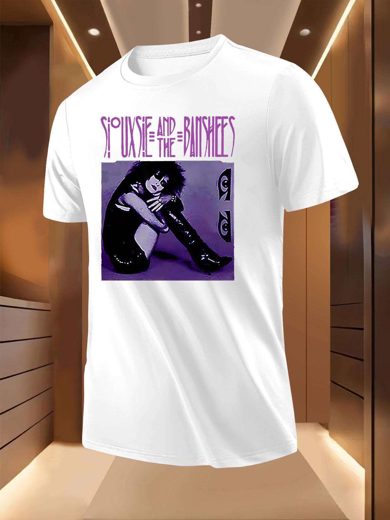 Short Sleeve Crew Neck Tshirt with Sudsie The Baiyees G... M