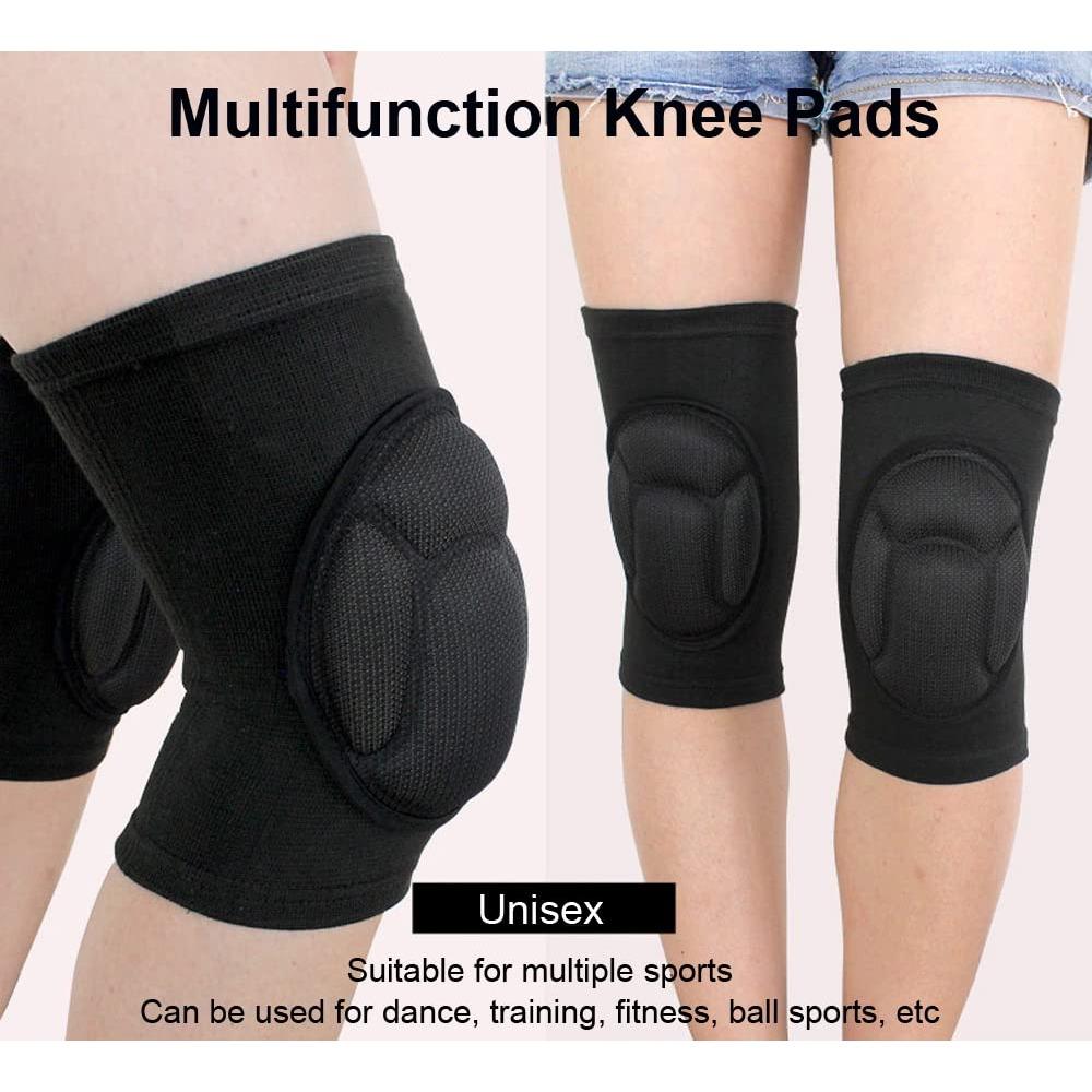 Volleyball Knee Pad  Non-Slip Thickening Anti-Collision Sports Knee Pad Elastic Breathable Knee Brace Ideal Dancing Football Hiking Basketball