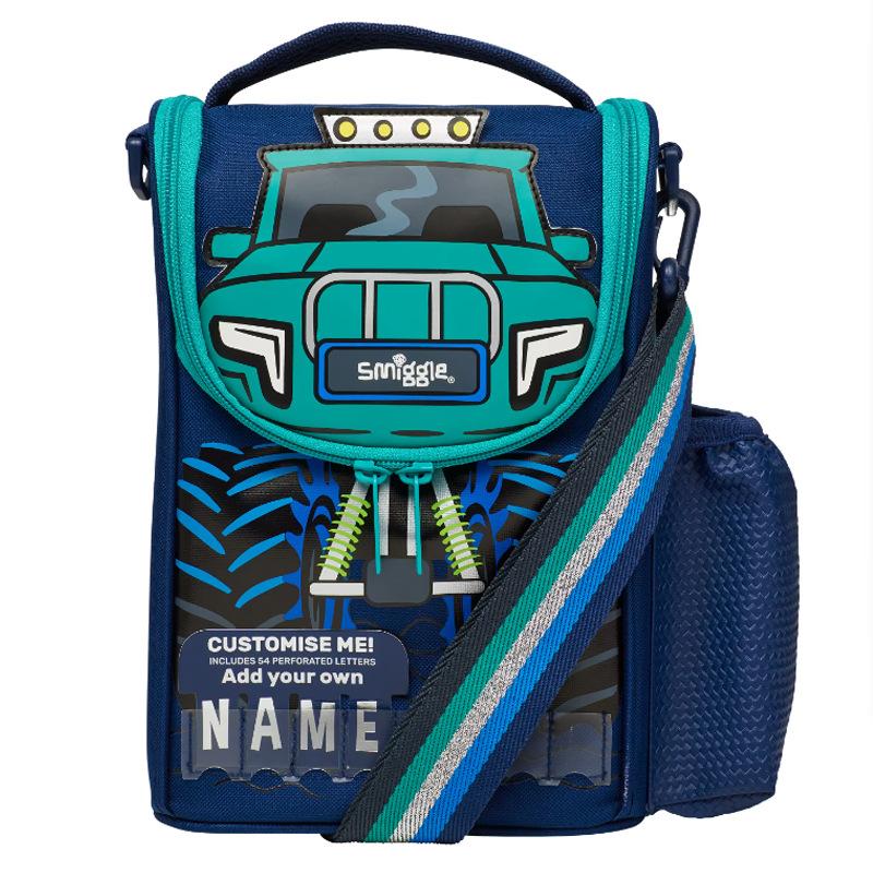 Smiggle Kids Lunch Bag Large Capacity Insulated Lunch Box Tote for School Students Portable Meal Cooler Bag Cute Design