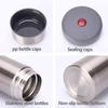 Bento LunchSnack BoxVacuum Insulated Food Jar 750ml 600ml Thermal Flask Stainless Steel Leak Proof Soup Containers Bag Cold(750ml)