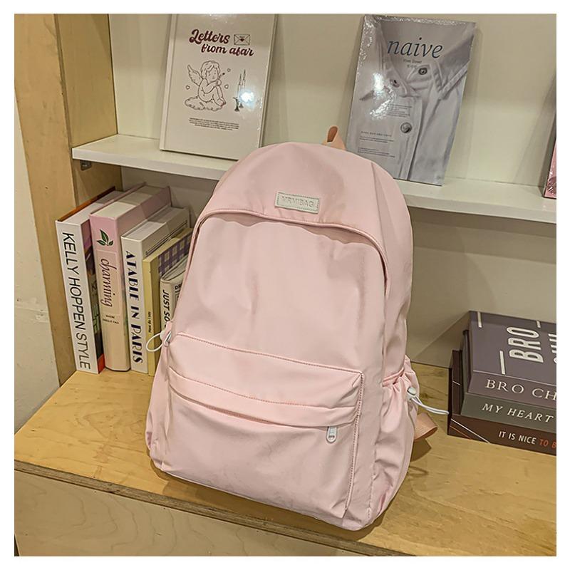 The new schoolbag is high-value, fresh and sweet, candy-colored backpack, lightweight and large-capacity backpack for junior high school students.