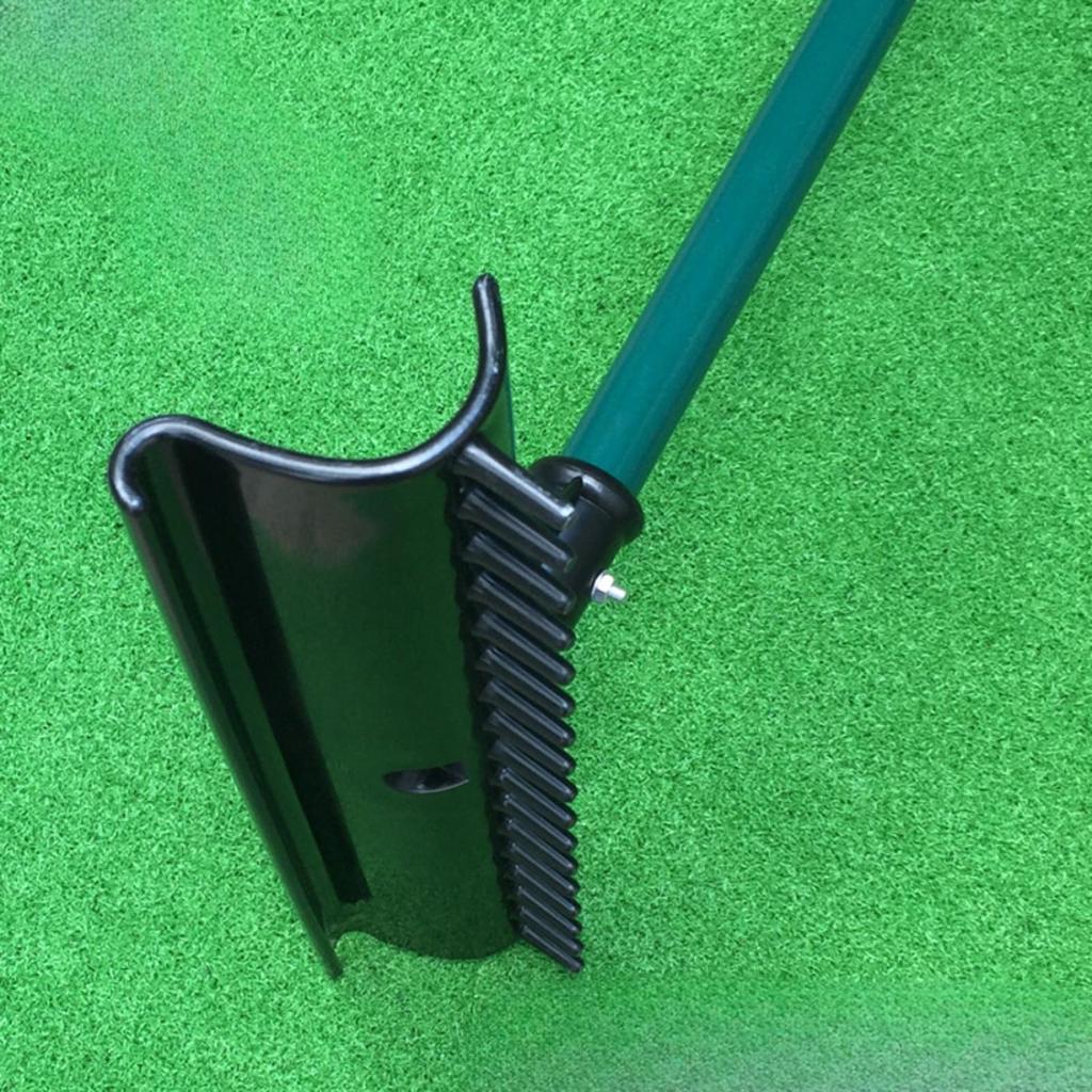 Golf Sand Rake with 17 Tines Portable Bunker Premium for Golfers